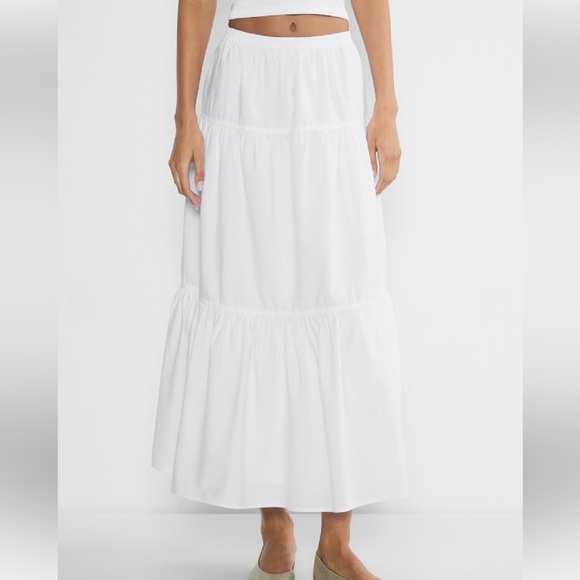 NWT Aritzia Sunday Best Martine Poplin Skirt - Picture 5 of 8